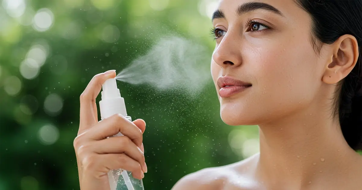 Balancing Skin Microbiome with Prebiotic Daily Mists